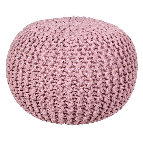 Blush pouf deals ottoman